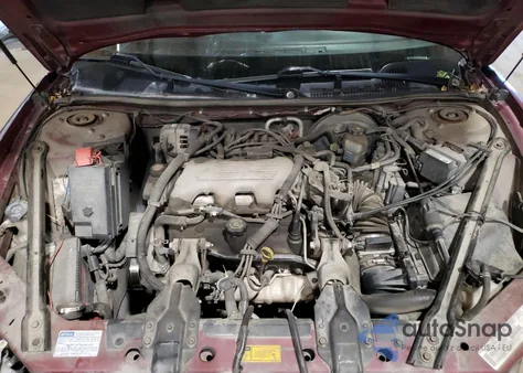 1998 Buick Century Custom from USA, damaged, VIN 2G4WS52M8W1498572